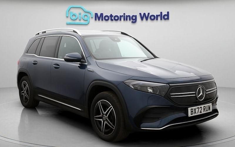 Used Mercedes EQB350 AMG line 214 kW (292 HP) 2023 Blue SUV