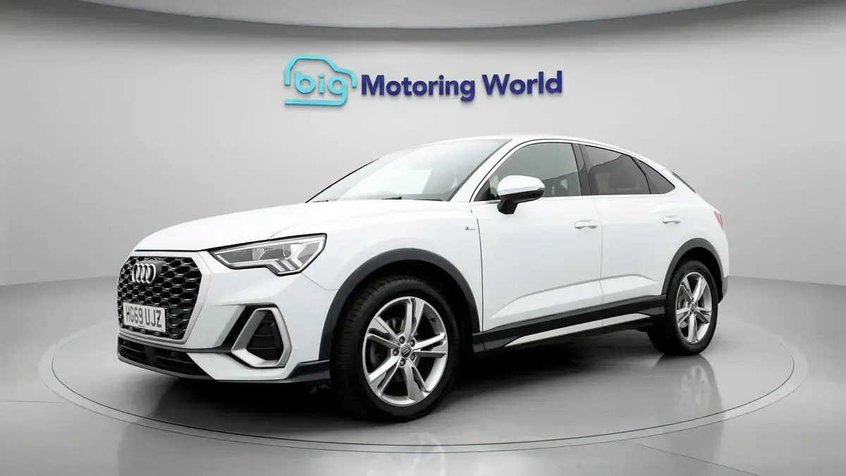 Used Audi Q3 Sportback S-Line 150 HP (110 kW) 2020 White SUV