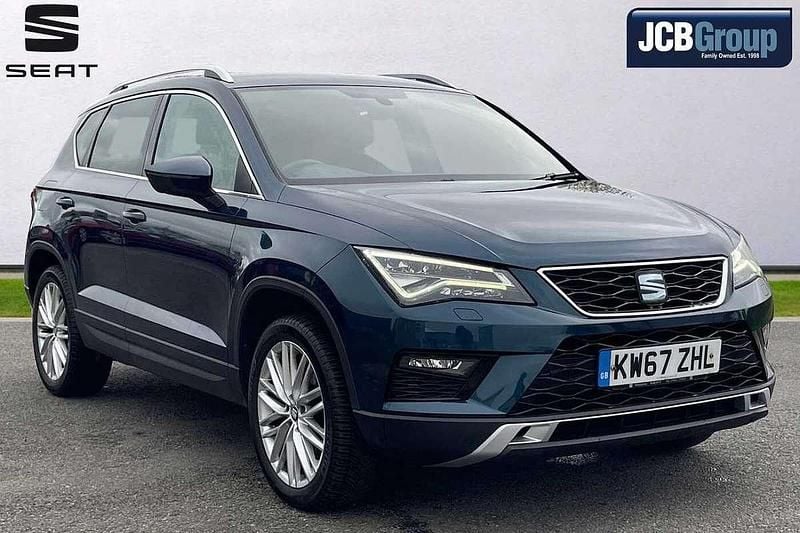 Blue Used 2018 Seat Ateca 4Drive SUV | £15,995 (Fair price) - Image 1/4