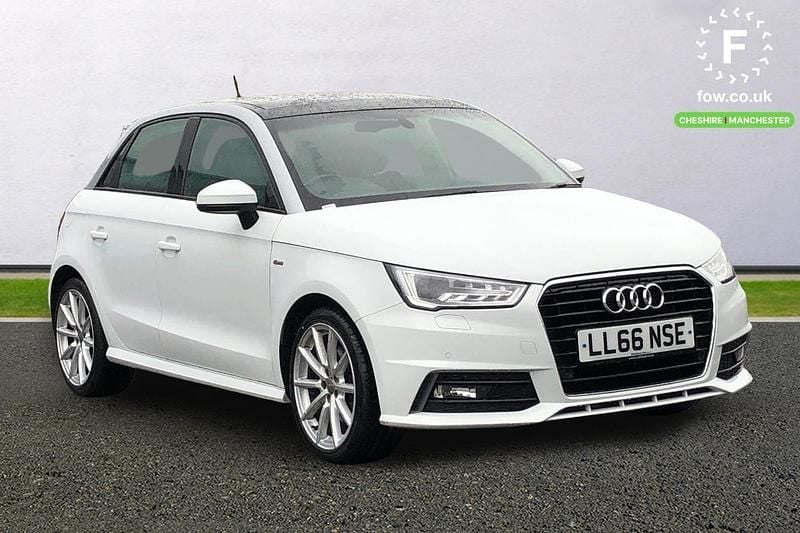White Used 2017 Audi A1 S-Line Hatchback | £13,999 (Expensive) - Image 1/4