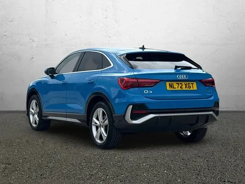 Used Audi Q3 S-Line 150 HP (110 kW) 2022 Blue SUV
