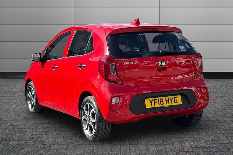 Used Kia Picanto 84 HP (61 kW) 2018 Red Hatchback