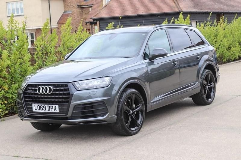 Used Audi Q7 Black Edition 286 HP (210 kW) 2019 Grey SUV