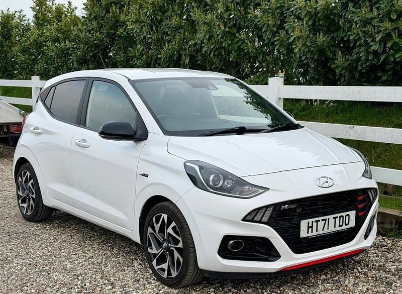 Usado Hyundai i10 N Line 100 HP (73 kW) 2022 Branco Citadino