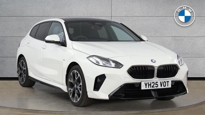 White Used 2025 BMW 120 M Sport Hatchback | £25,350 - Image 1/4