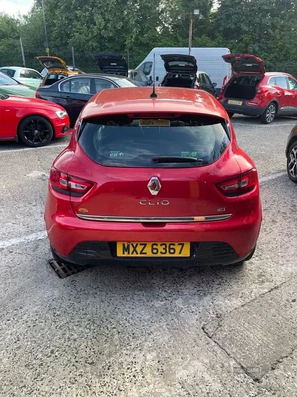 Used Renault Clio Dynamique 2018 Red Hatchback