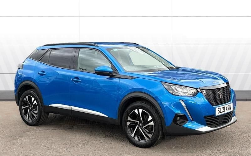 Blue Used 2021 Peugeot 2008 Allure Premium SUV | £12,838 (Good price) - Image 1/4