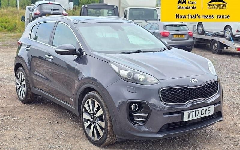 Silver Used 2017 Kia Sportage 2 SUV | £11,988 (Fair price) - Image 1/4