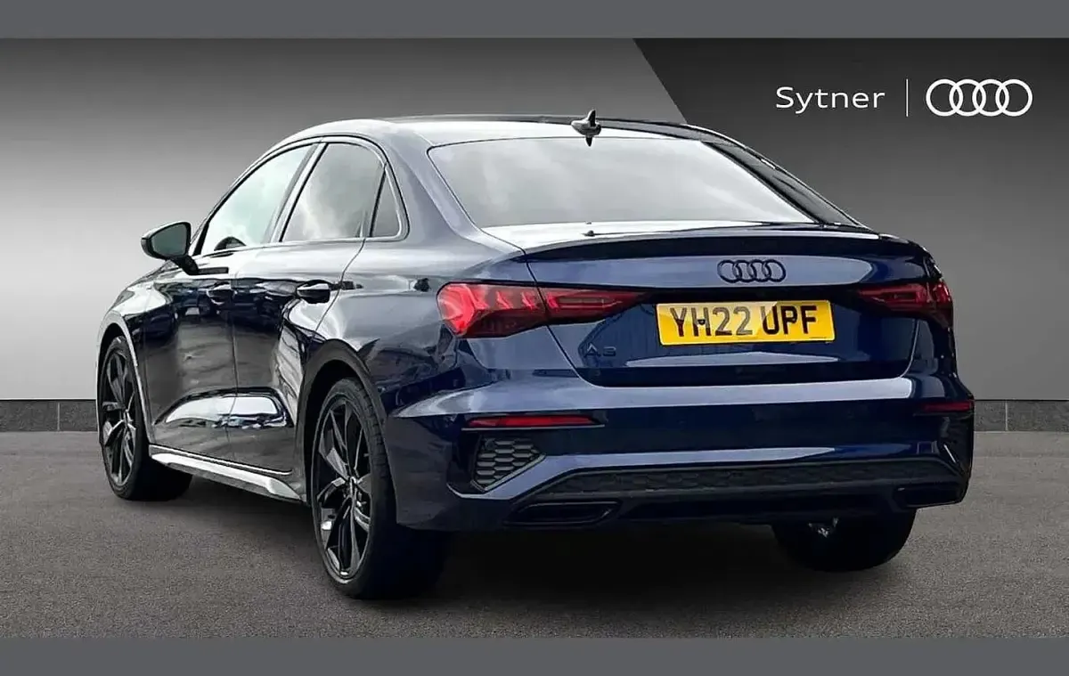 Used Audi A3 Advanced 147 HP (108 kW) 2022 Blue Sedan