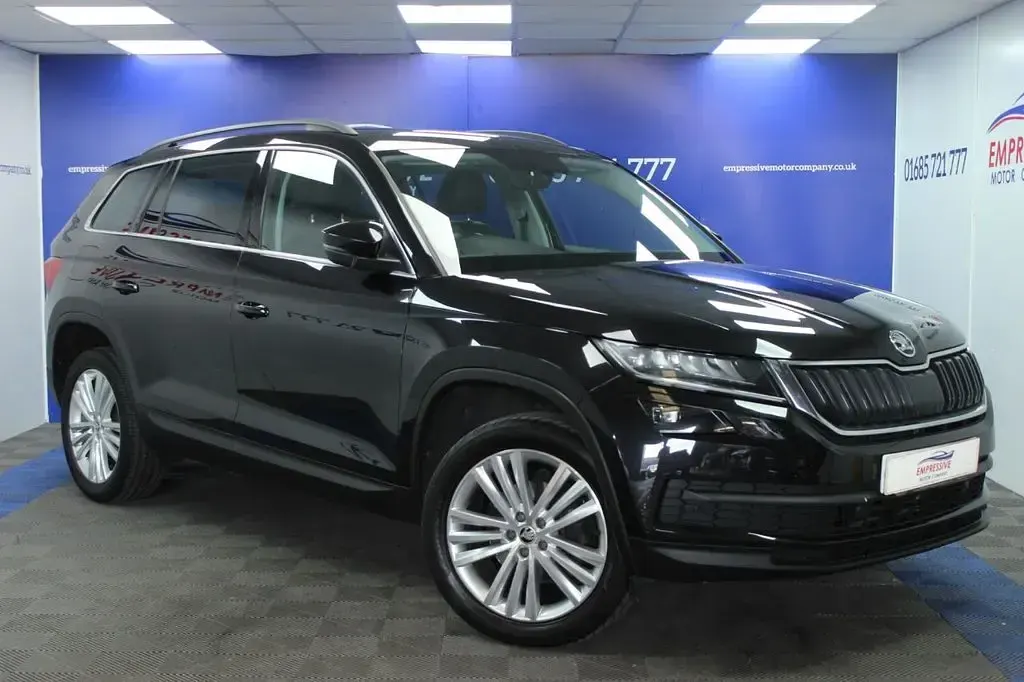 Used Skoda Kodiaq SE L 150 HP (110 kW) 2021 Black SUV