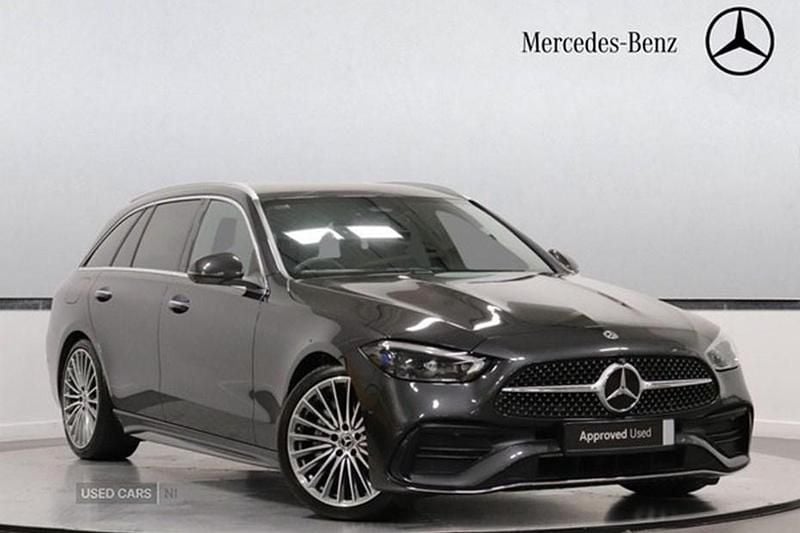 Grey Used 2022 Mercedes C200 AMG Line Premium Estate | £28,495 (Fair price) - Image 1/1
