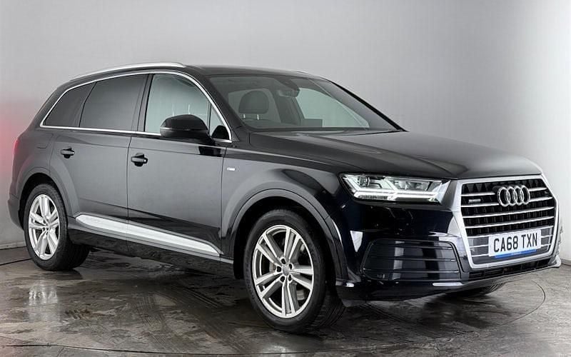 Used Audi Q7 S-Line 286 HP (210 kW) 2018 Black SUV