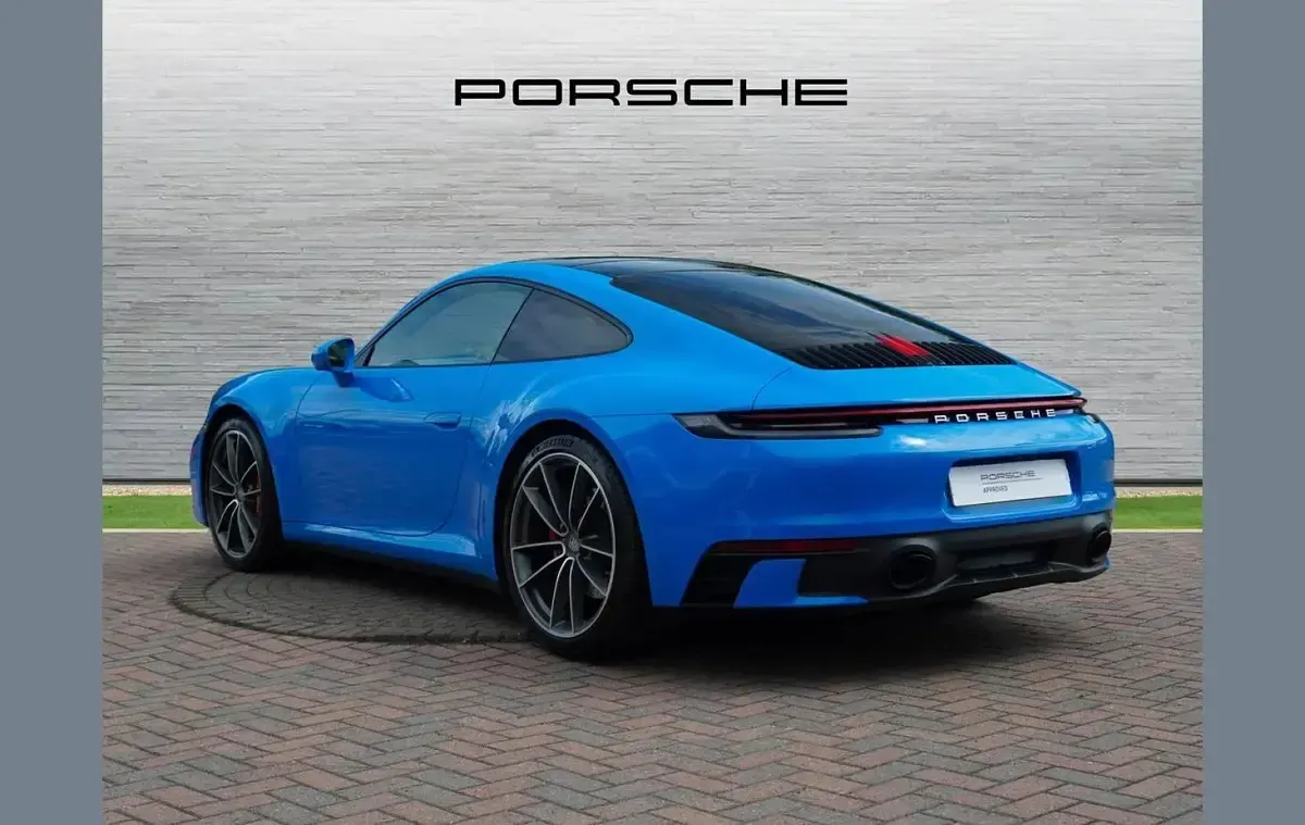 Used Porsche 911S 444 HP (326 kW) 2024 Blue Coupe