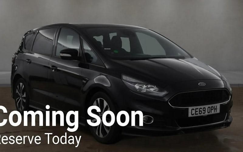 Black Used 2019 Ford S-MAX ST-Line MPV | £14,499 (Fair price) - Image 1/2