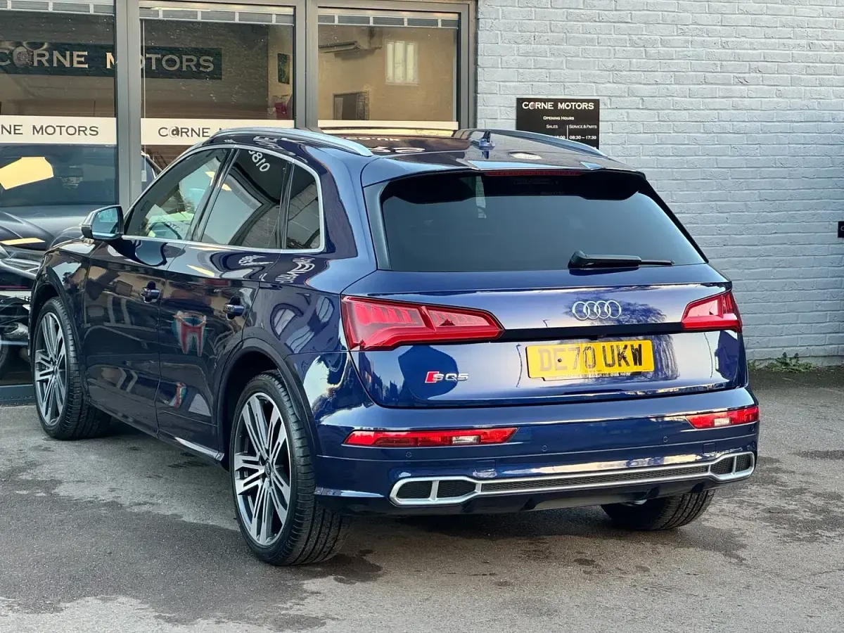 Used Audi SQ5 Comfort 347 HP (255 kW) 2020 Blue SUV
