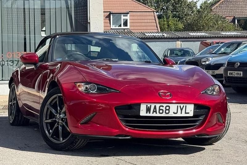 Red Used 2019 Mazda MX5 Inclusive Cabriolet | £15,495 (Fair price) - Image 1/1