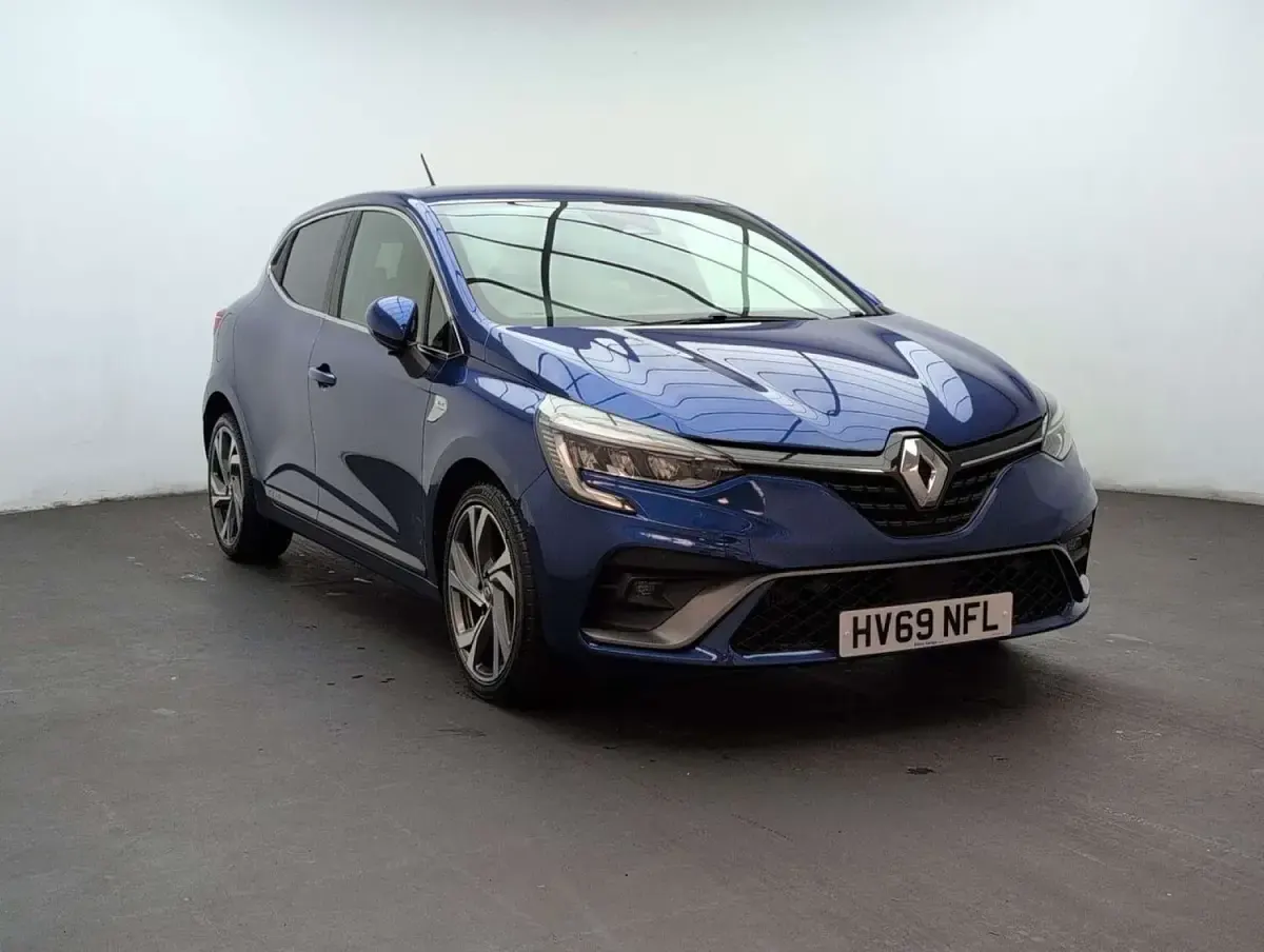 Used Renault Clio RS Line 130 HP (95 kW) 2019 Blue Hatchback