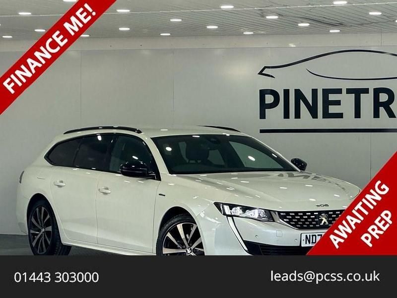White Used 2020 Peugeot 508 GT-line Estate | £13,699 (A bit pricey) - Image 1/3