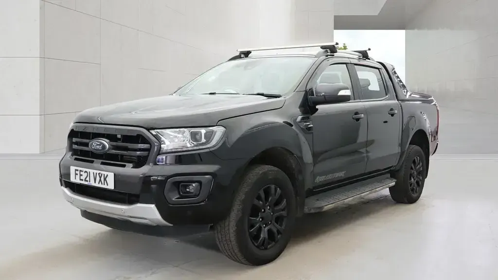 Begagnad Ford Ranger Wildtrack 2021 Svart Pickup