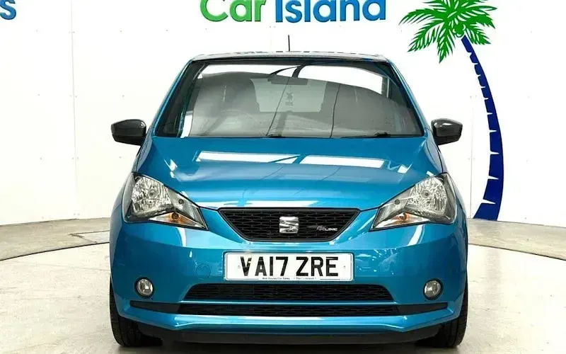 Used Seat Mii FR-Line 75 HP (55 kW) 2017 Blue Hatchback