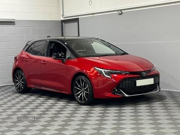 Red/black Used 2024 Toyota Corolla Sport Hatchback | £23,995 (Expensive) - Image 1/4