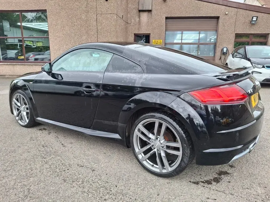 Used Audi TT S-Line 180 HP (132 kW) 2017 Black Coupe