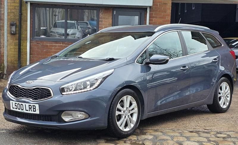 Used Kia Ceed Sportswagon 126 HP (92 kW) 2013 Blue Estate