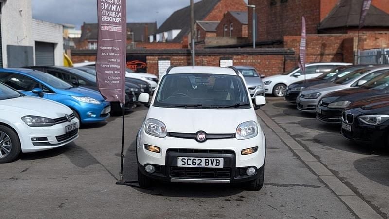 Used Fiat Panda 4x4 S 2012 White Hatchback