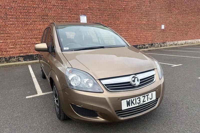 Used Vauxhall Zafira 110 HP (80 kW) 2013 Bronze MPV