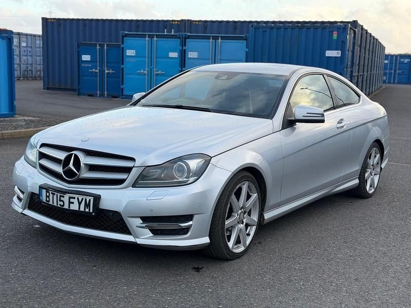 Used Mercedes C220 Sport Edition 2015 Silver Coupe