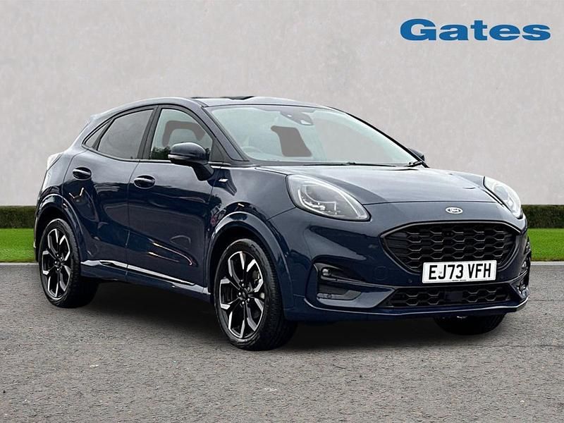 Blue Used 2023 Ford Puma ST-Line X Hatchback | £18,199 (Fair price) - Image 1/4