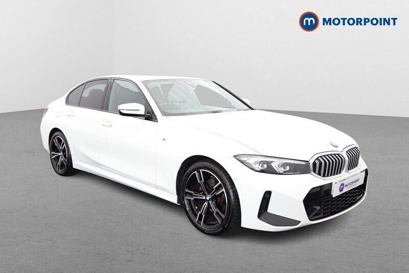 White Used 2023 BMW 320 M Sport Sedan | £26,149 (Good price) - Image 1/4