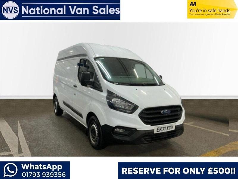 Used Ford Transit Custom 130 HP (95 kW) 2021 White Van