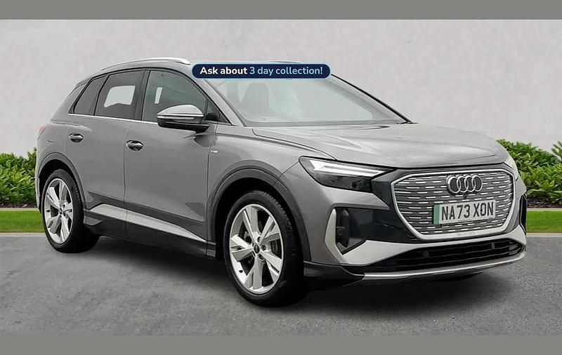 Used Audi Q4 e-tron S-Line 150 kW (204 HP) 2023 Grey SUV