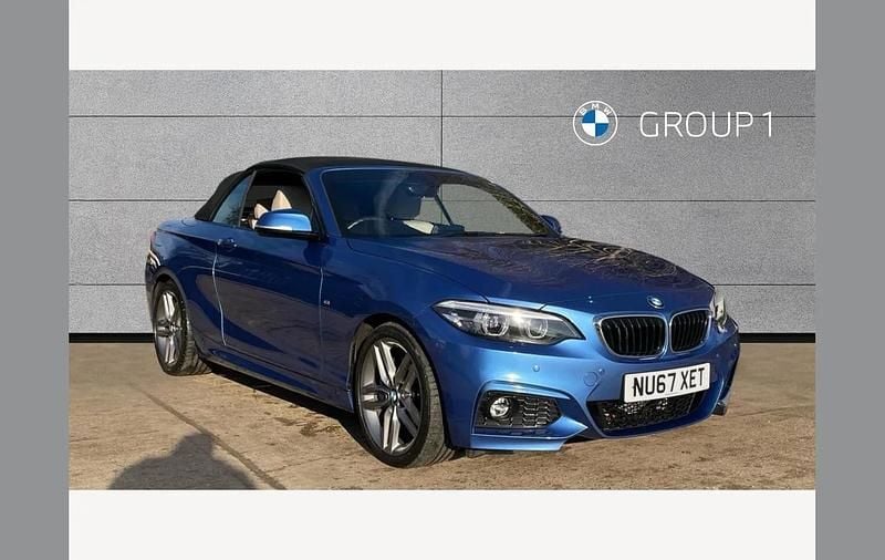 Blue Used 2017 BMW 220 M Sport Cabriolet | £15,491 (A bit pricey) - Image 1/4