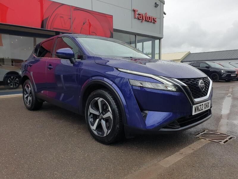 Blue Used 2022 Nissan Qashqai N-Connecta SUV | £16,495 (Fair price) - Image 1/3