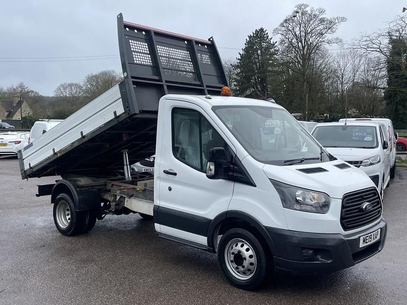 Used Ford Transit 130 HP (95 kW) 2019 White Cabriolet