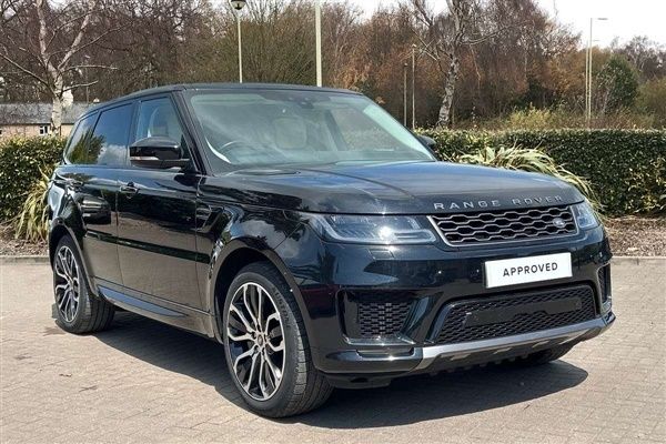 Black Used 2021 Land Rover Range Rover Sport HSE SUV | £37,700 (Good price) - Image 1/4