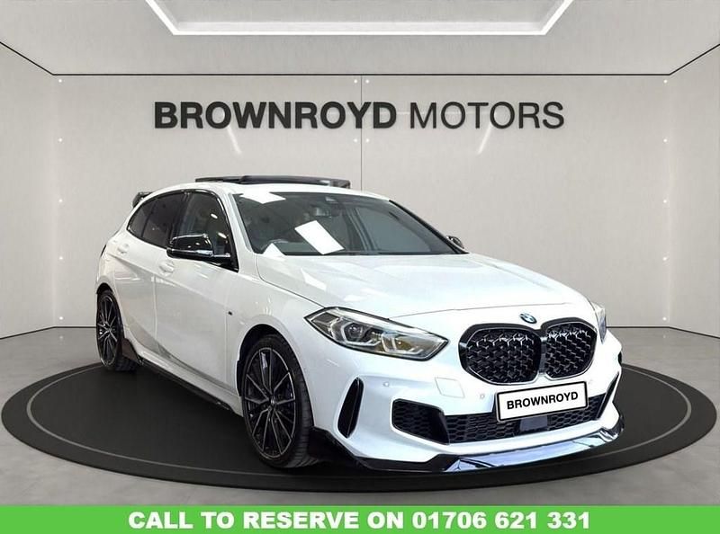 Used BMW M135 Comfort Edition 306 HP (225 kW) 2020 White Hatchback