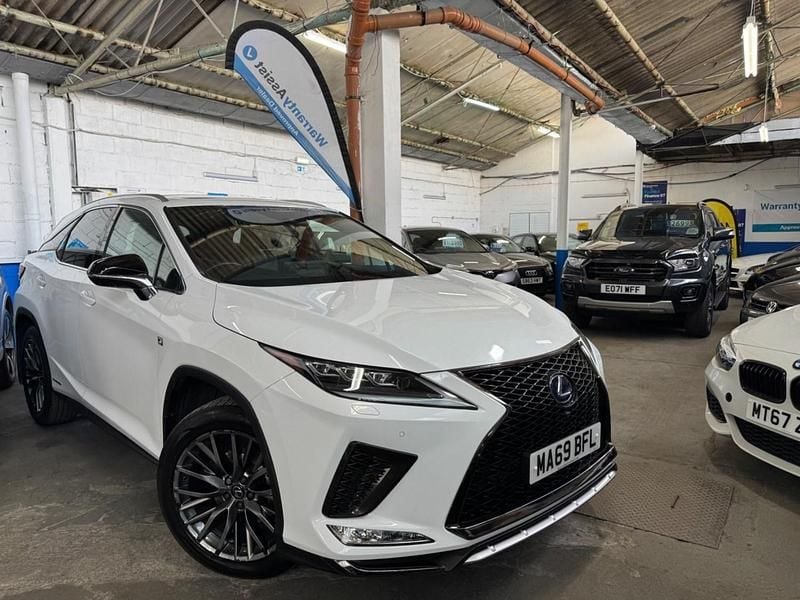 White Used 2020 Lexus RX450h Sport Line SUV | £29,495 (Good price) - Image 1/3