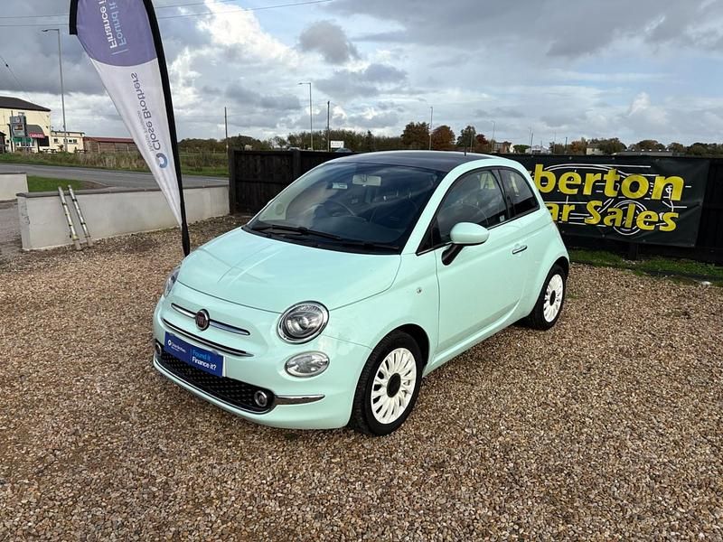Used Fiat 500 Lounge 2017 Green Hatchback