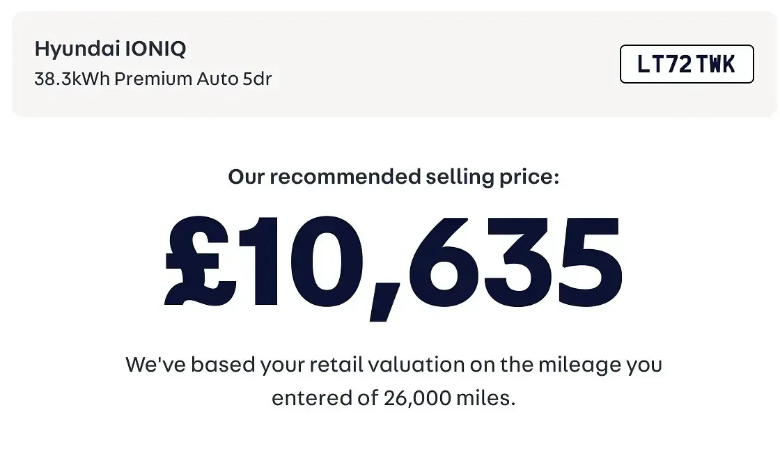 Used Hyundai Ioniq Premium 100 kW (136 HP) 2022 White Hatchback