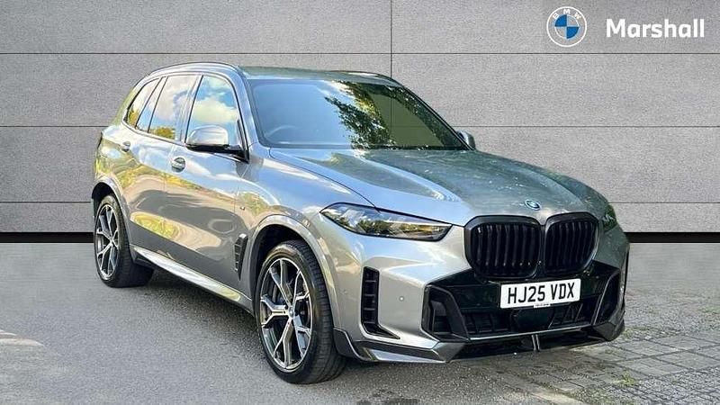 Grey Used 2025 BMW X5 M Sport SUV | £74,890 (Expensive) - Image 1/4