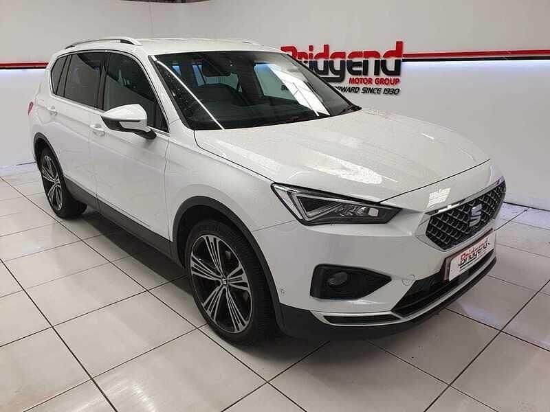 White Used 2019 Seat Tarraco XCELLENCE Lux SUV | £16,995 (Fair price) - Image 1/4