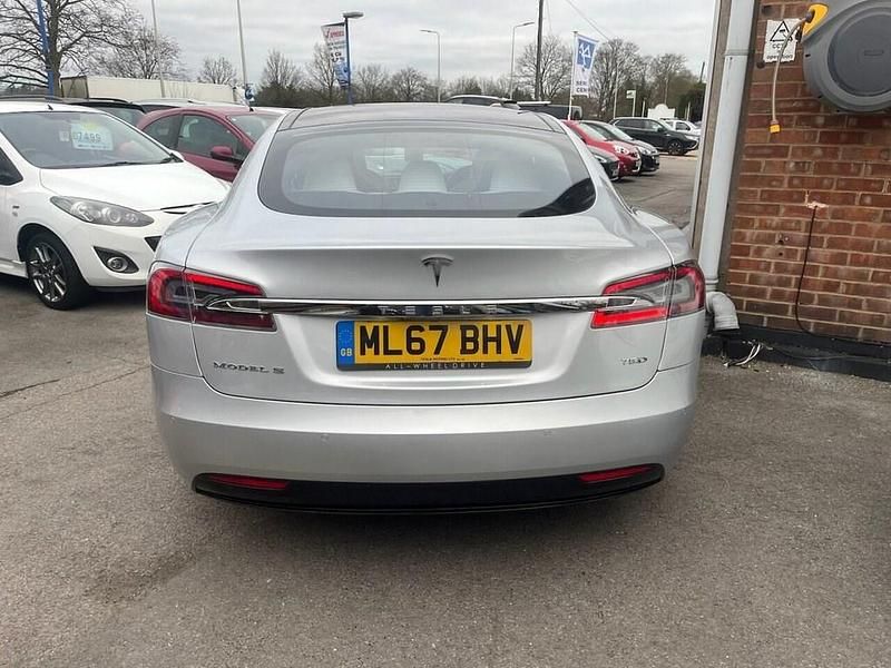 Used Tesla Model S 380 kW (517 HP) 2017 Silver Hatchback