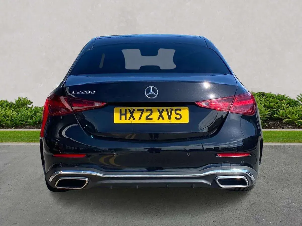 Used Mercedes C220 AMG Line Premium 2022 Black Sedan