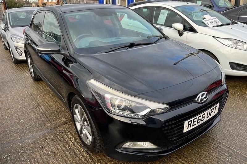 Used Hyundai i20 Premium 120 HP (88 kW) 2016 Black Hatchback