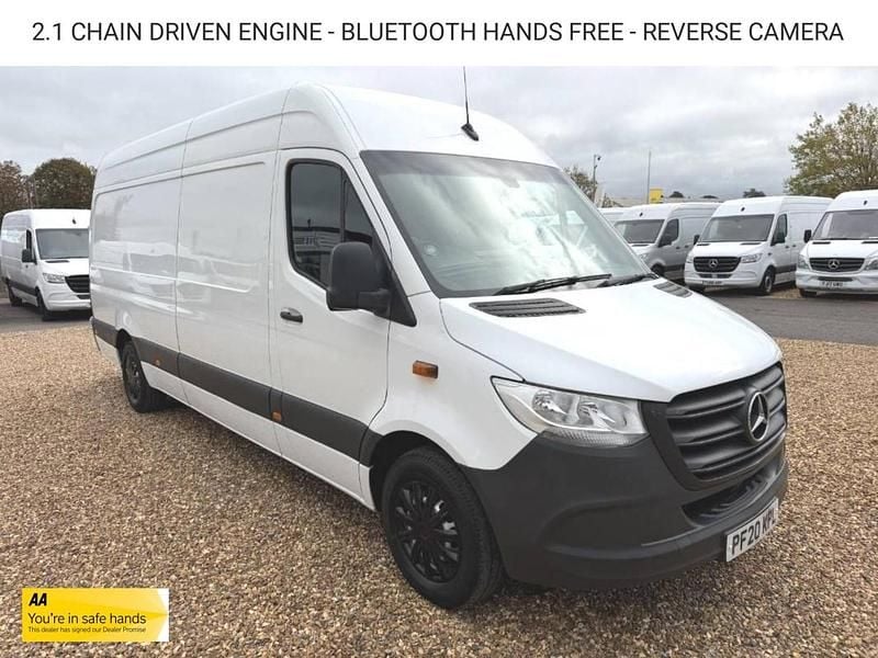 White Used 2020 Mercedes Sprinter Van | £13,950 (Super price) - Image 1/3