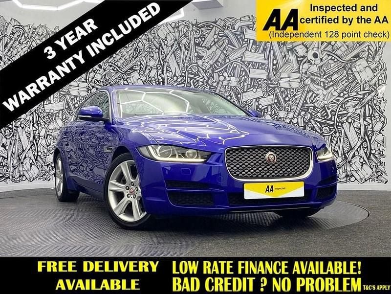 Blue Used 2018 Jaguar XE Portfolio Sedan | £12,195 (Fair price) - Image 1/2