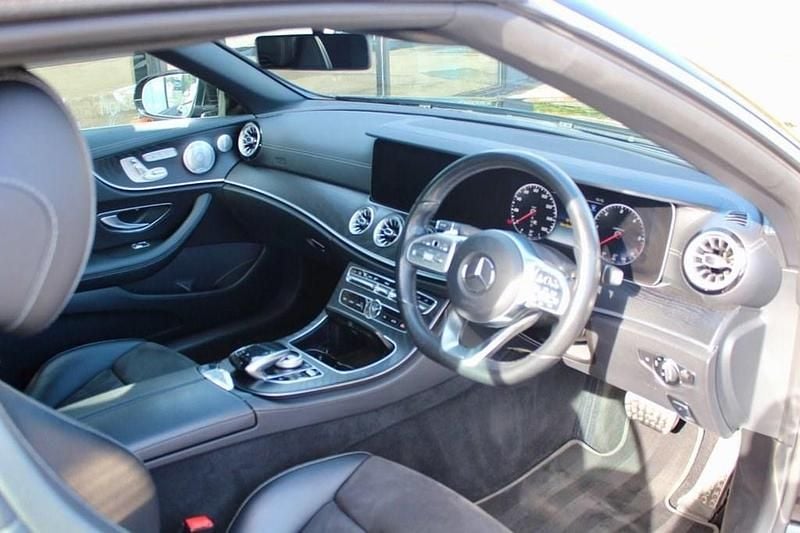 Used Mercedes E300 AMG line 245 HP (180 kW) 2021 Black Cabriolet